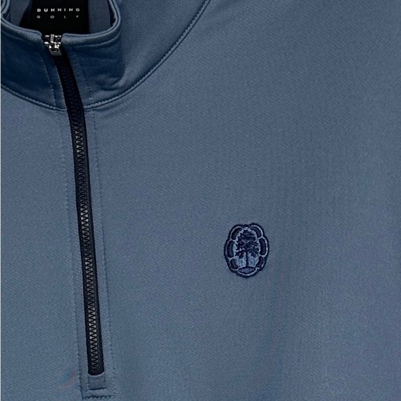 Dunning Golf size XXL gray vest, 1/4 zip, poly blend, sleeveless - Picture 3 of 12
